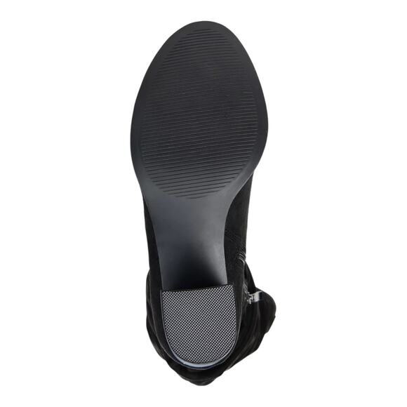 Journee Collection Women's Aneil High Heel Slouch Boots Black Size 6 M - Picture 4 of 4